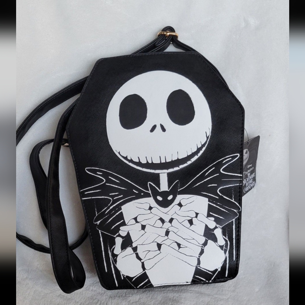 BNWT Disney The Nightmare Before Christmas Jack Skellington Crossbody Bag Purse